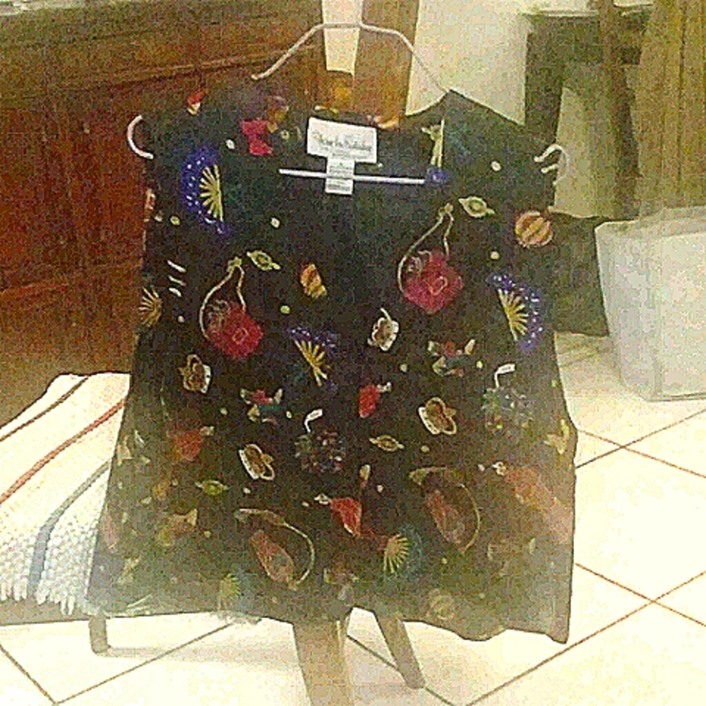 DIANE VON FURSTENBERG VINTAGE VEST SHIPS FREE